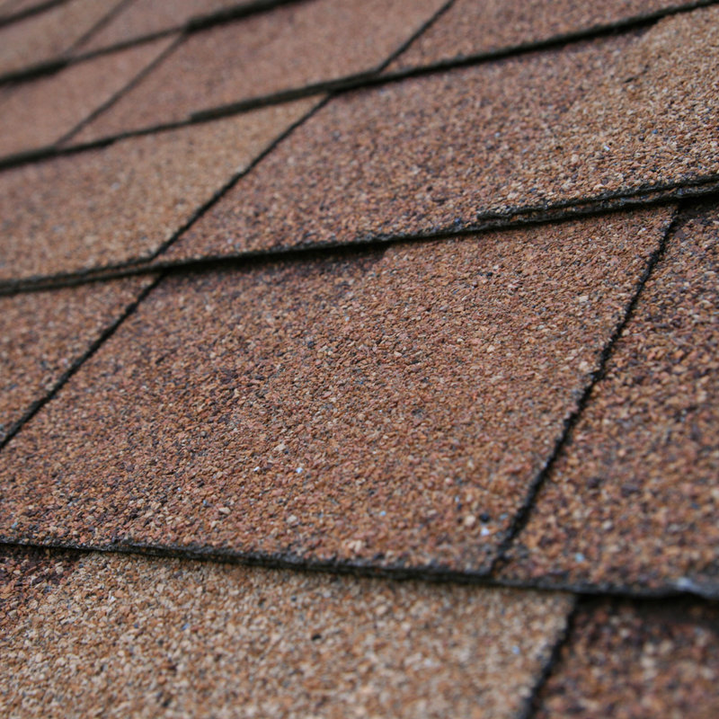 close up of shingles